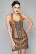 Exquisite Cotton Overbust Corset Dress Exquisite Cotton Overbust Corset Dress